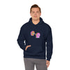Doughnut Barbell Foodie Sweatshirt | Abstract Unisex Hooded Hoodie Sweatshirt