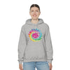 Chill Stitch – Girl Power Tie-Dye - Unisex Hooded Hoodie Sweatshirt – Embrace Your Vibe