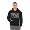 Chill Stitch – Track & Field Sport - Unisex Hooded Hoodie Sweatshirt – Embrace Your Vibe