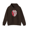 Jason Friday Halloween | Unisex Hooded Hoodie Sweatshirt | Embrace Your Vibe | Calligram Word Design