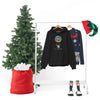 Chill Stitch – Peace Live Frog Tie-Dye - Unisex Hooded Hoodie Sweatshirt – Embrace Your Vibe
