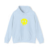 Smiley Sweatshirt | Forest Moon | Abstract Unisex Hooded Hoodie Sweatshirt