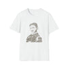 Nikola Tesla Science | Unisex Soft Style Tee T-Shirt | Calligram Word Design