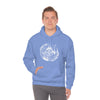 Always Take Scenic Route Compass Camping Hiking | Unisex Hooded Hoodie Sweatshirt | Embrace Your Vibe