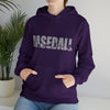 Baseball Silhouette Sport | Unisex Hooded Hoodie Sweatshirt | Embrace Your Vibe