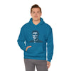 Bill Gates | Unisex Hooded Hoodie Sweatshirt | Embrace Your Vibe | Calligram Word Design