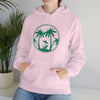 Beach Sweatshirt | Tree of Life Palm Beach | Unisex Hooded Hoodie Sweatshirt