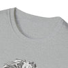 Albert Einstein Science Physics | Unisex Soft Style Tee T-Shirt | Calligram Word Design