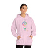 Chill Stitch – Peace Live Frog Tie-Dye - Unisex Hooded Hoodie Sweatshirt – Embrace Your Vibe