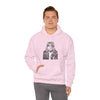 Kurt Cobain | Unisex Hooded Hoodie Sweatshirt | Embrace Your Vibe | Calligram Word Design