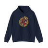 Pizza Slices Foodie Sweatshirt | Abstract Unisex Hooded Hoodie Sweatshirt