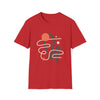 Abstract Lines Circles Shapes V2 | Unisex Soft Style Tee T-Shirt | Embrace Your Vibe