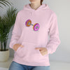 Doughnut Barbell Foodie Sweatshirt | Abstract Unisex Hooded Hoodie Sweatshirt