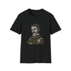 Nikola Tesla Science | Unisex Soft Style Tee T-Shirt | Calligram Word Design