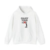Enjoy Your Lie Life Sweatshirt | Abstract Unisex Hooded Hoodie Sweatshirt