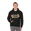 Chill Stitch – Radiate Positivity - Unisex Hooded Hoodie Sweatshirt – Embrace Your Vibe