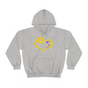 Butterflies Sunflower | Unisex Hooded Hoodie Sweatshirt | Embrace Your Vibe