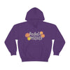 Chill Stitch – Radiate Positivity - Unisex Hooded Hoodie Sweatshirt – Embrace Your Vibe