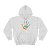 Chill Stitch –Tie-dye Peace Hand - Unisex Hooded Hoodie Sweatshirt – Embrace Your Vibe
