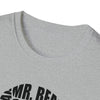 Mr Bean Comedian | Unisex Soft Style Tee T-Shirt | Calligram Word Design
