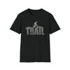 Bike Shirt | MTB Bike Trail Mountain Biking Word Graphic | Unisex Soft style T-Shirt Tee