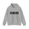Bowling Silhouette Sport | Unisex Hooded Hoodie Sweatshirt | Embrace Your Vibe