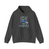 Girl Who Loves Camping Sweatshirt | Unisex Hooded Hoodie Sweatshirt