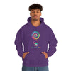 Chill Stitch – Peace Live Frog Tie-Dye - Unisex Hooded Hoodie Sweatshirt – Embrace Your Vibe