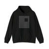 Abstract Shapes V4 Dotted Squares | Abstract | Minimalist | Modern Unisex Hooded Hoodie Sweatshirt | Embrace Your Vibe