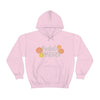 Chill Stitch – Radiate Positivity - Unisex Hooded Hoodie Sweatshirt – Embrace Your Vibe