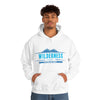 Chill Stitch – Wilderness Road Less Traveled - Unisex Hooded Hoodie Sweatshirt – Embrace Your Vibe
