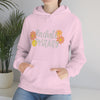Chill Stitch – Radiate Positivity - Unisex Hooded Hoodie Sweatshirt – Embrace Your Vibe