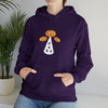 Pizza UFO Ninja Aliens Foodie Sweatshirt | Abstract Unisex Hooded Hoodie Sweatshirt