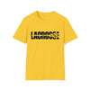 Lacrosse Shirt | Intercrosse Athlete Silhouettes | Unisex Soft Style T-Shirt
