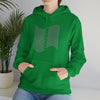 Abstract Shapes V3 Wave Lines | Abstract | Minimalist | Modern Unisex Hooded Hoodie Sweatshirt | Embrace Your Vibe