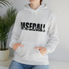 Baseball Silhouette Sport | Unisex Hooded Hoodie Sweatshirt | Embrace Your Vibe
