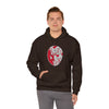 Jason Friday Halloween | Unisex Hooded Hoodie Sweatshirt | Embrace Your Vibe | Calligram Word Design