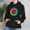 Chill Stitch – Girl Power Tie-Dye - Unisex Hooded Hoodie Sweatshirt – Embrace Your Vibe