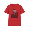 Edgar Alan Poe Poet | Unisex Soft Style Tee T-Shirt | Embrace Your Vibe | Calligram Word Design