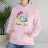 Hippie Sweatshirt | Soul Rainbow Color Wheel Splash | Unisex Hooded Hoodie Sweatshirt