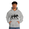 Bear Always Take Scenic Route | Unisex Hooded Hoodie Sweatshirt | Embrace Your Vibe