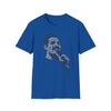 Abstract Shirt | Freddy Mercuri | Unisex Soft Style Tee T-Shirt | Calligram Word Design