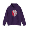 Jason Friday Halloween | Unisex Hooded Hoodie Sweatshirt | Embrace Your Vibe | Calligram Word Design