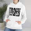 Chill Stitch – Track & Field Sport - Unisex Hooded Hoodie Sweatshirt – Embrace Your Vibe