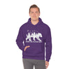 Bear Always Take Scenic Route | Unisex Hooded Hoodie Sweatshirt | Embrace Your Vibe
