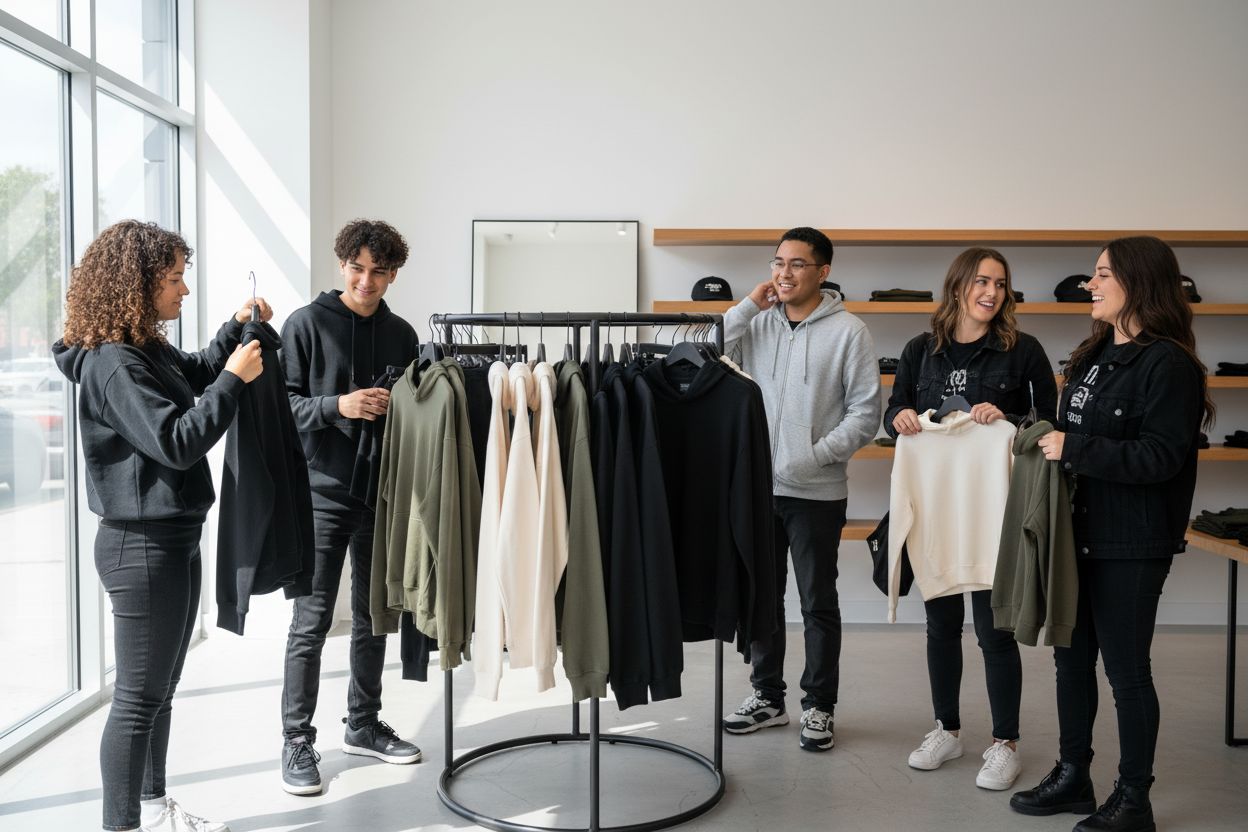 hoodie shopping, choosing hoodie, hoodie styles