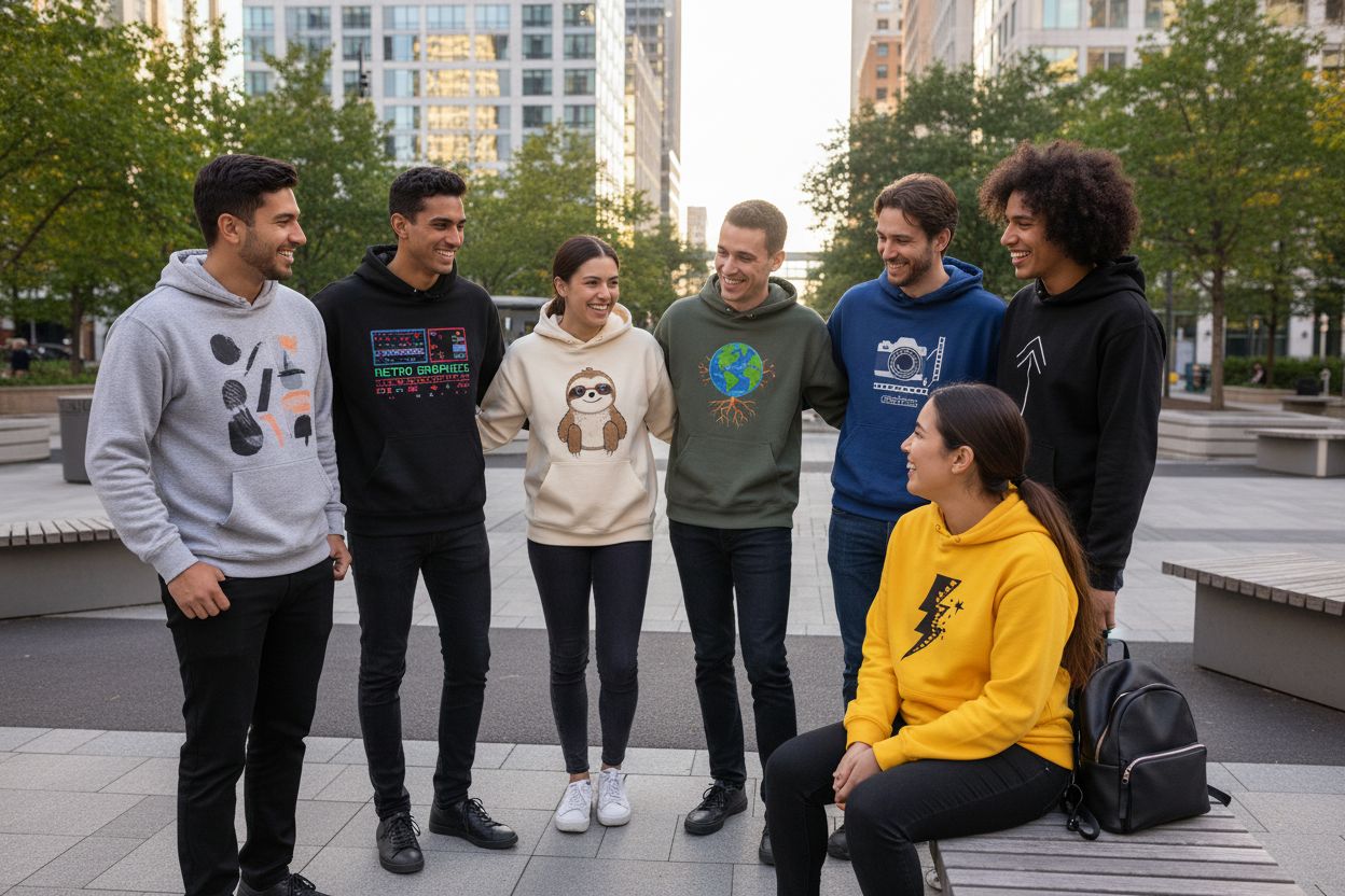 statement hoodies group