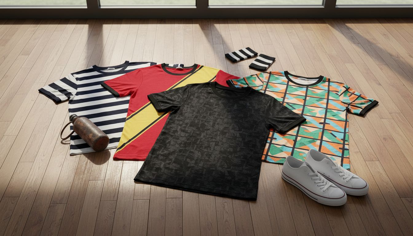 retro sport tshirt hero header image