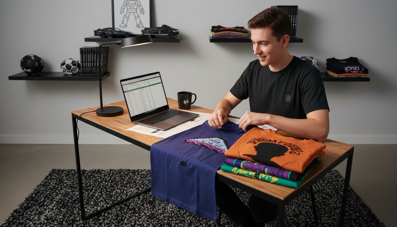 pop culture tee workspace