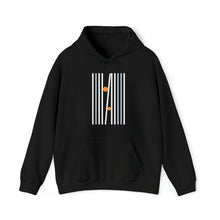  Abstract Shapes V23 Barcode Dots | Abstract | Minimalist | Modern  Unisex Hooded Hoodie Sweatshirt | Embrace Your Vibe